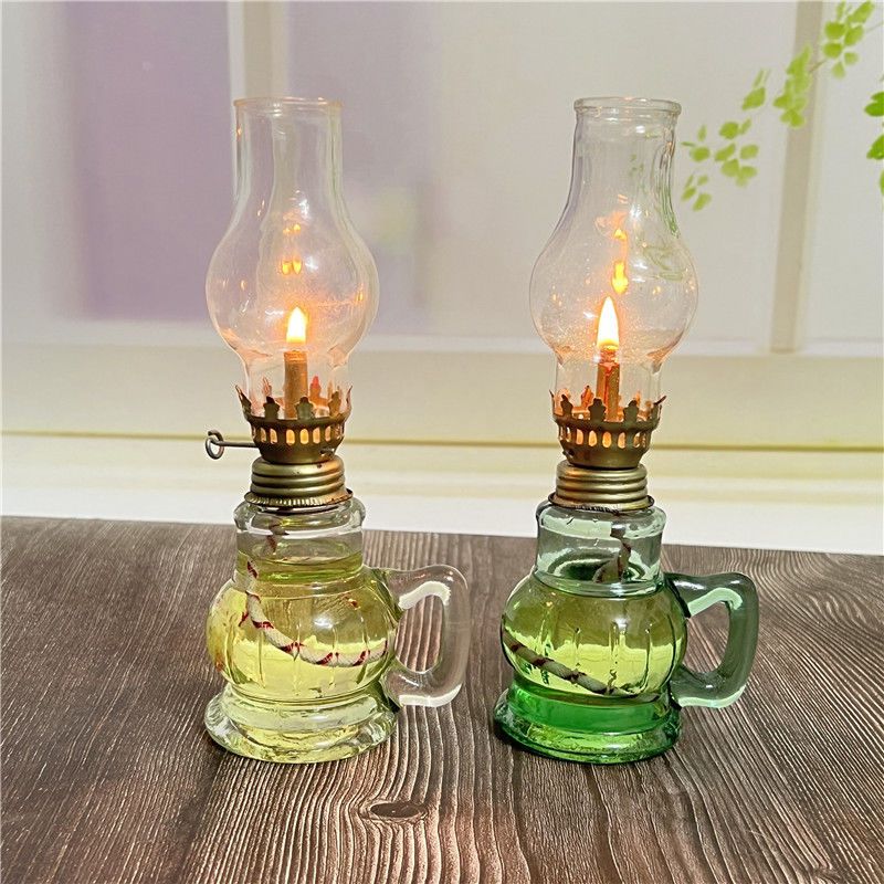 Holiday Candle Set - 1Pcs Mini Chamber Desktop Glass Oil