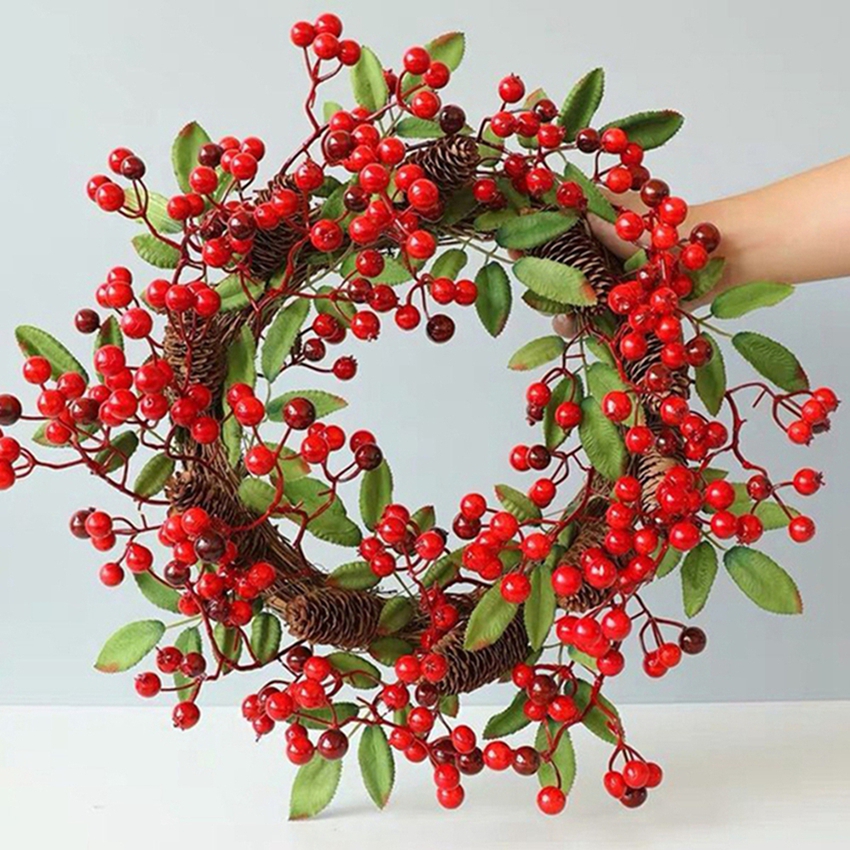 Artificial Rattan Frame Home R - Christmas Wreath Fake 评论和价格