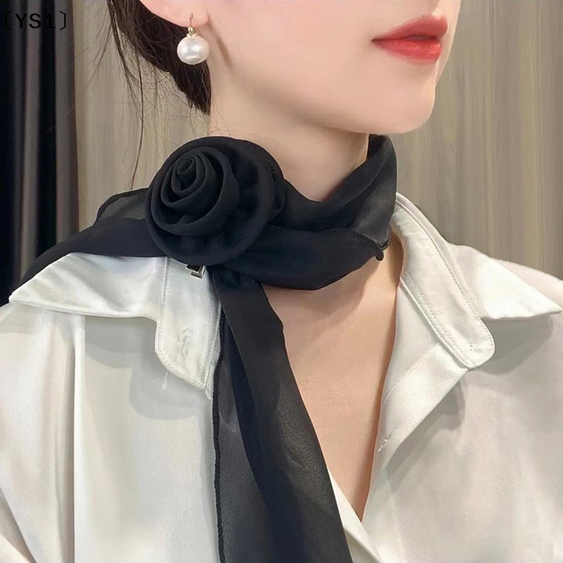 〔YS1〕Fashion Rose Flower Silk  - Ribbon Bow Gift 评论和价格