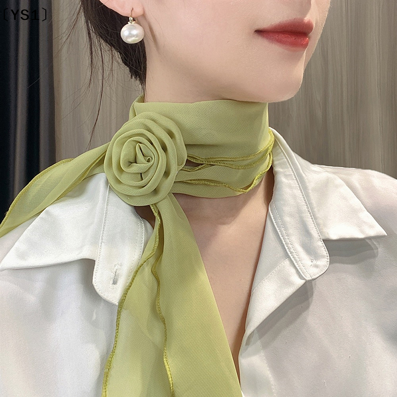 〔YS1〕Fashion Rose Flower Silk  - Ribbon Bow Gift 评论和价格