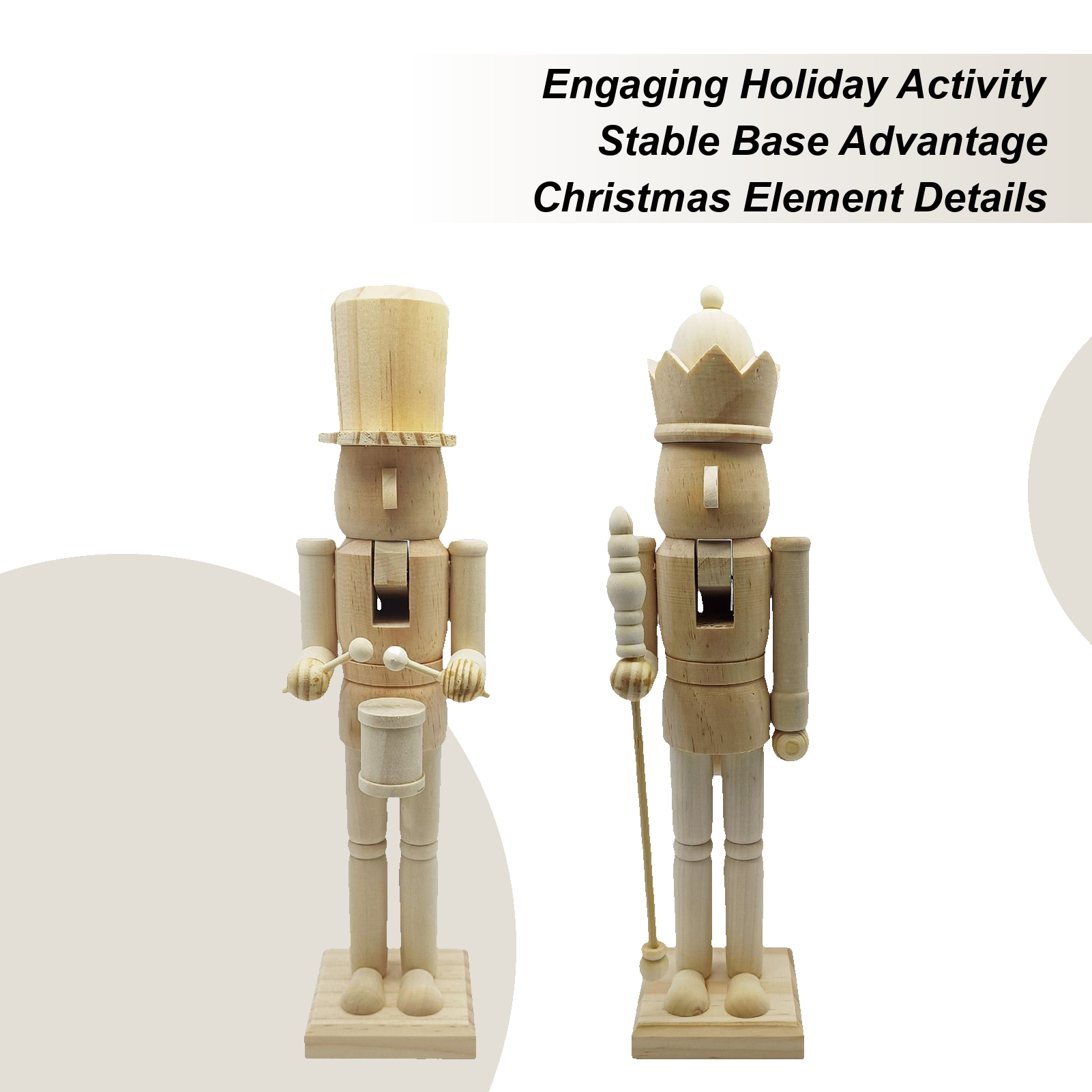 Nutcracker Christmas Decor 38c - Nutcracker Figurine 评论和价格