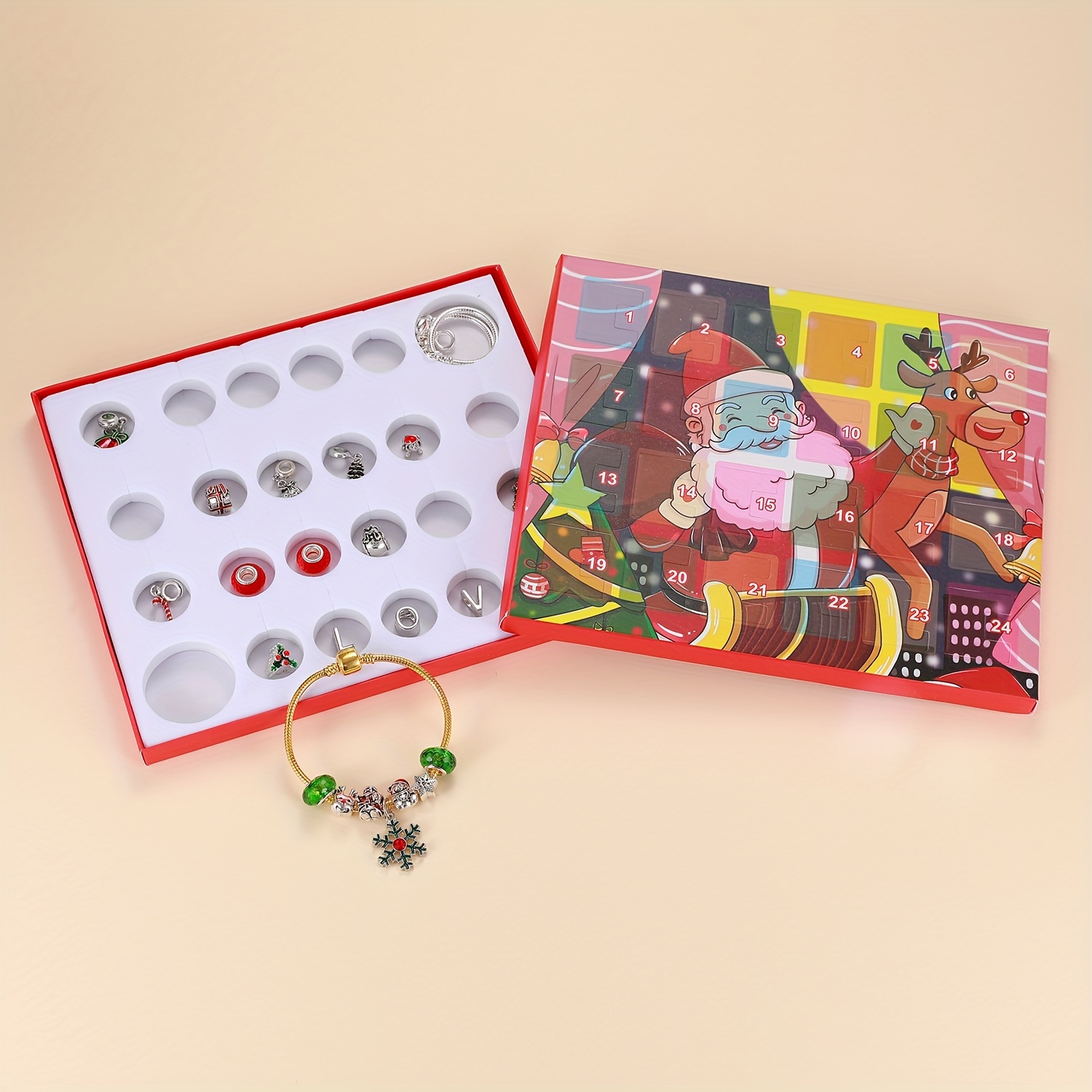 Snowman Christmas Advent Calen - Advent Calendar Gift 评论和价格