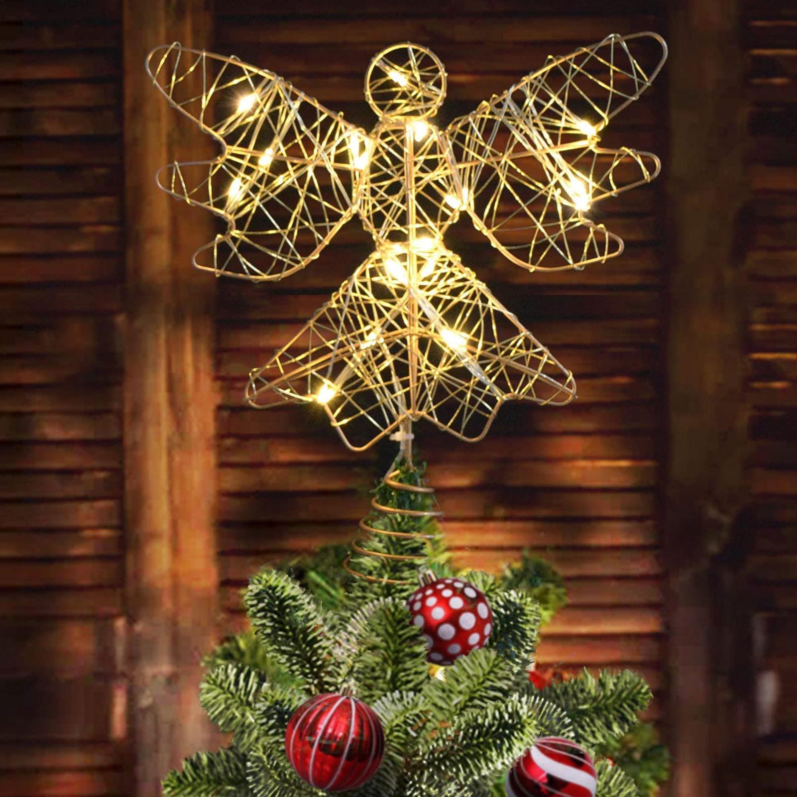 Christmas Tree Topper Lighted  - Star Tree Topper 评论和价格