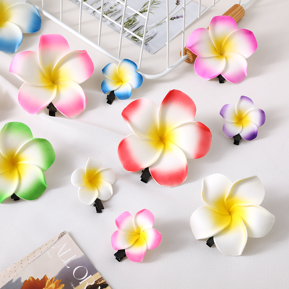 10PCS Hawaiian PE Foam Plumeri - Christmas Wreath Fake 评论和价格
