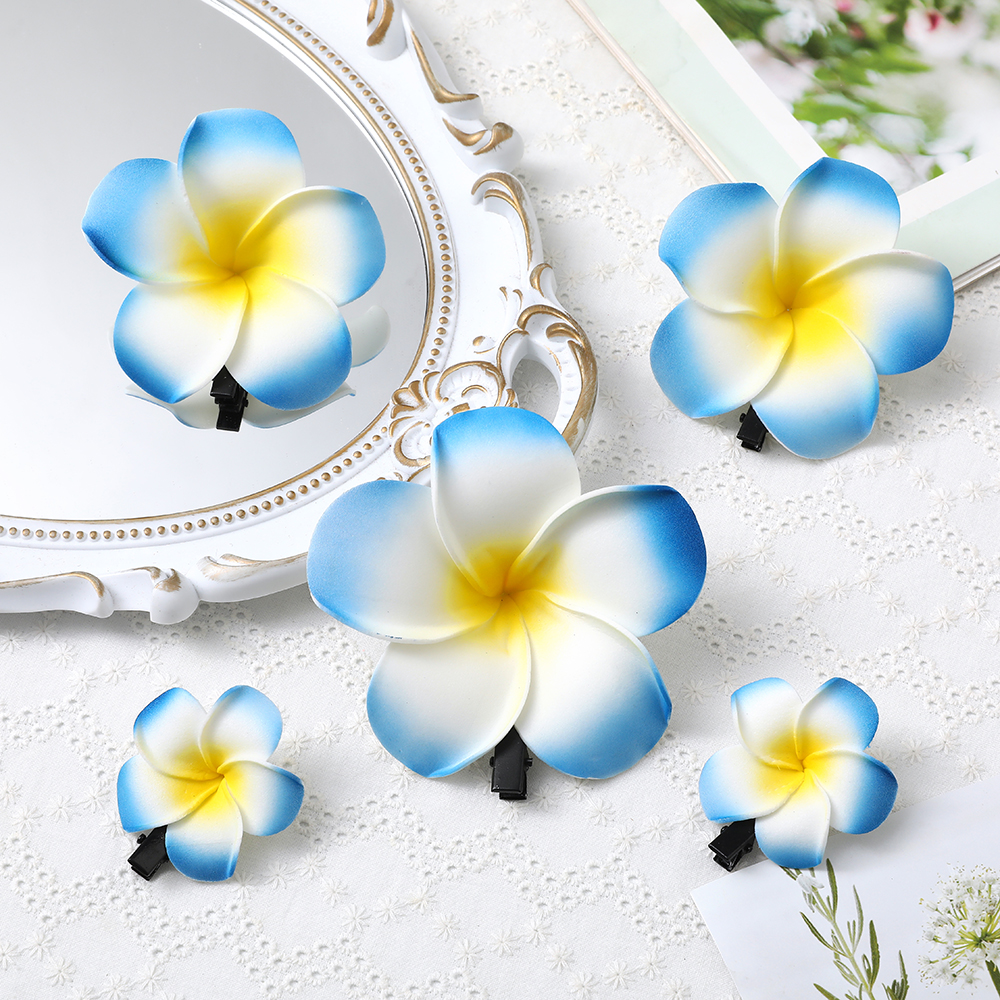10PCS Hawaiian PE Foam Plumeri - Christmas Wreath Fake 评论和价格