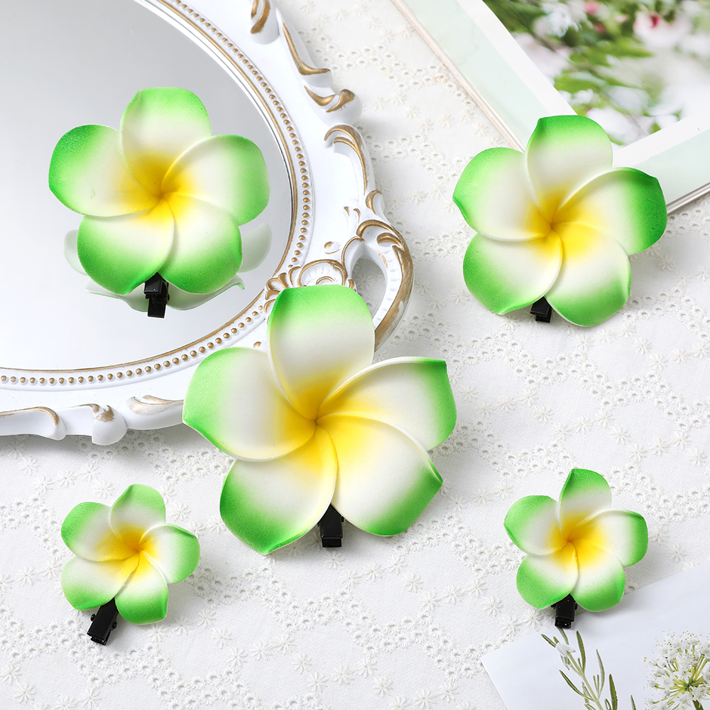 10PCS Hawaiian PE Foam Plumeri - Christmas Wreath Fake 评论和价格