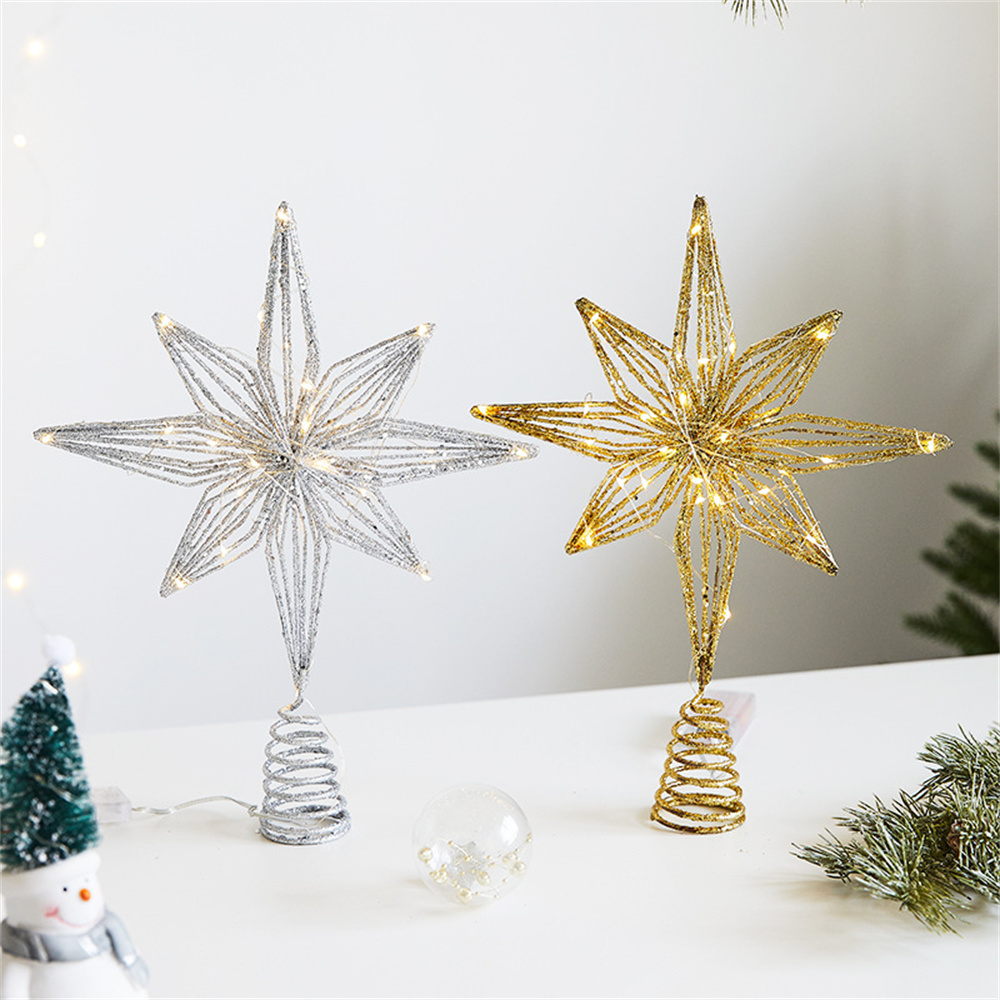 Christmas Tree Toppers Star wi - Star Tree Topper 评论和价格