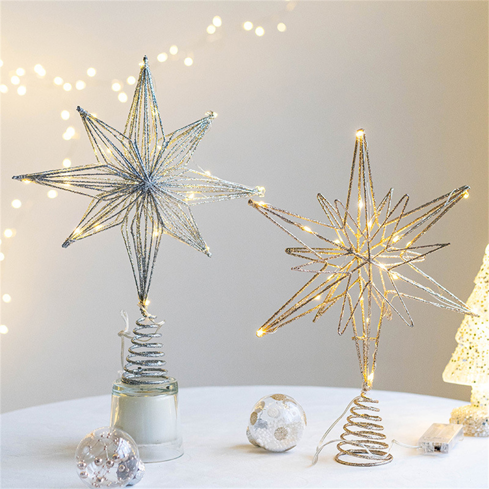 Christmas Tree Toppers Star wi - Star Tree Topper 评论和价格
