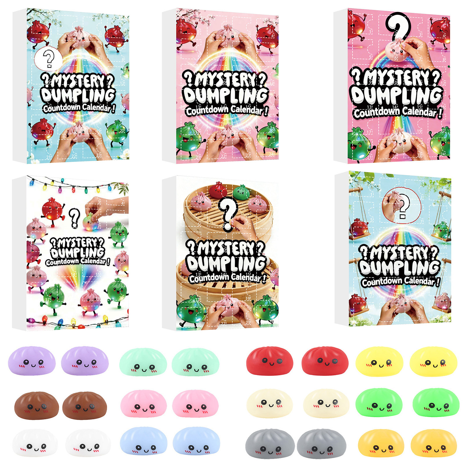 New 24pc Surprise Dumplings My - Advent Calendar Gift 评论和价格