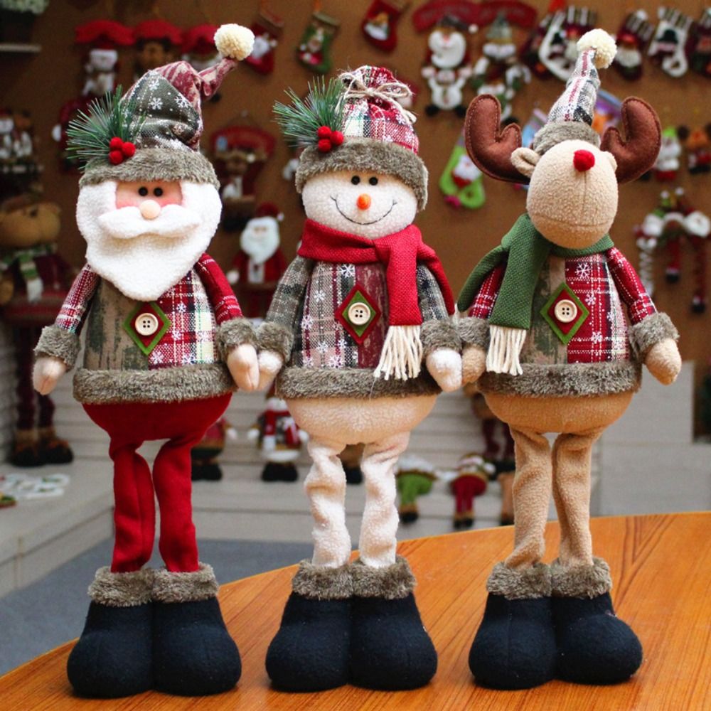 Christmas Santa Snowman-Reinde - Christmas Throw Blanket 评论和价格