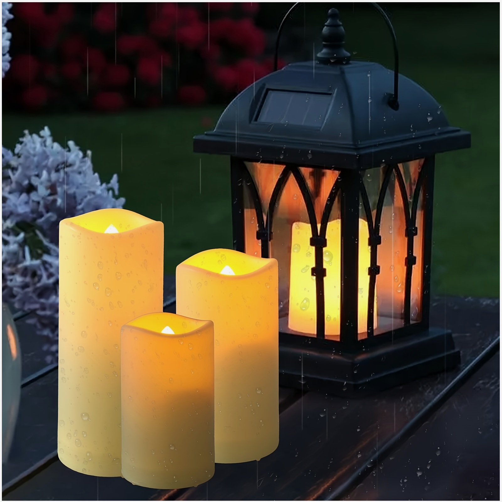 72-Piece Flameless Flickering  - Holiday Candle Set 评论和价格