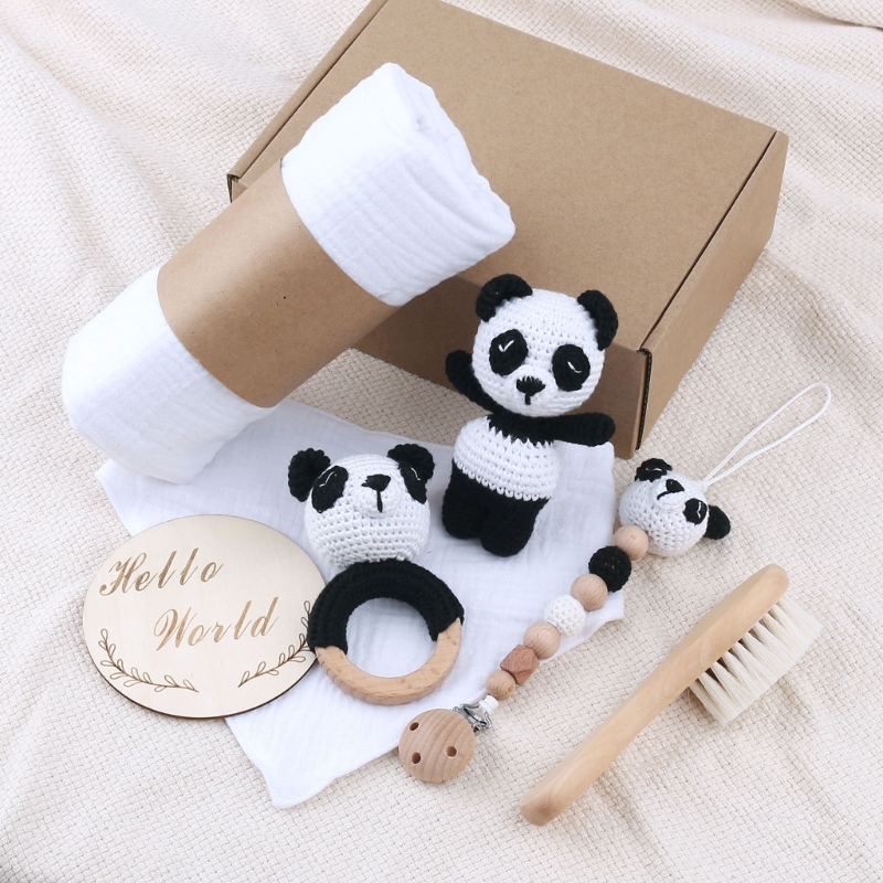 1 Set Baby Stuffed Animal Doll - Gift Box Wrap Set 评论和价格