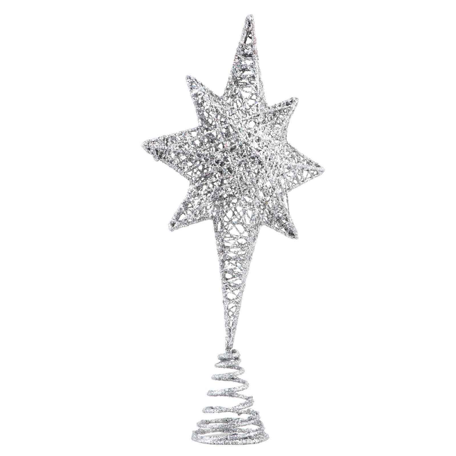 1Pcs Glittering Gold-Toned Eig - Star Tree Topper 评论和价格