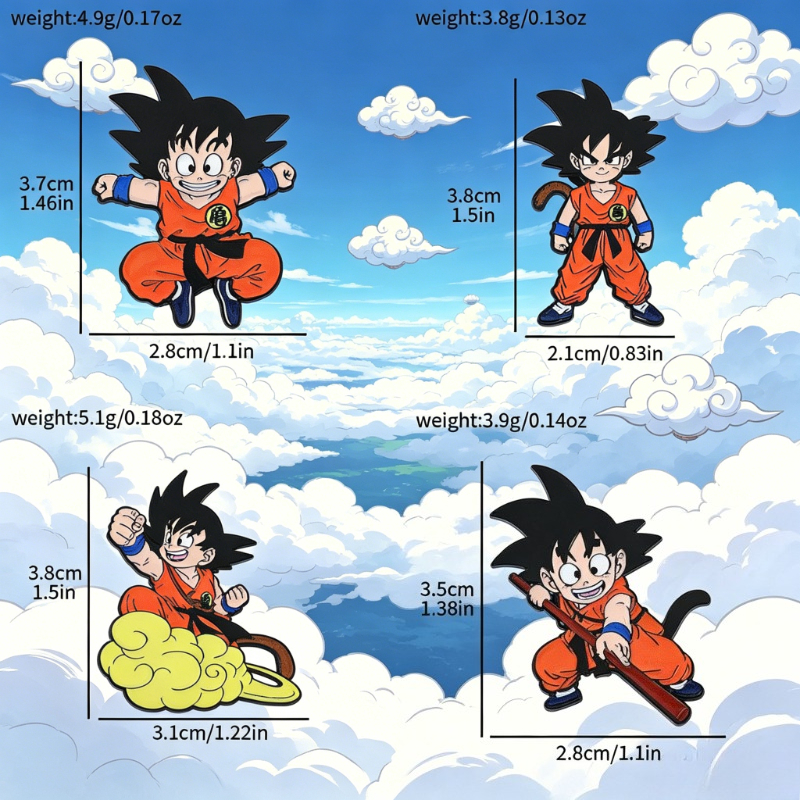 Dragon Ball Son Goku  cute met - Ornament Ball Set 评论和价格