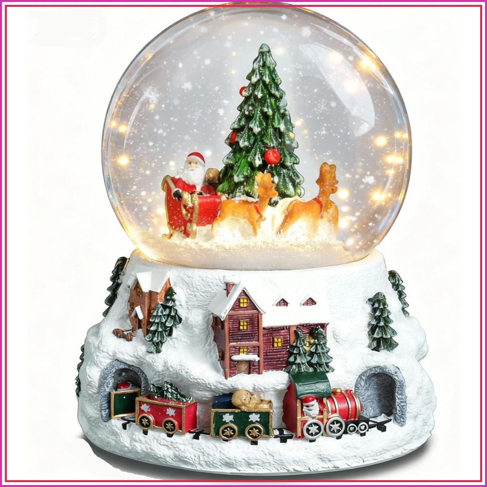 5.9-Inch Musical Snow Globe wi - Snow Globe Musical 评论和价格