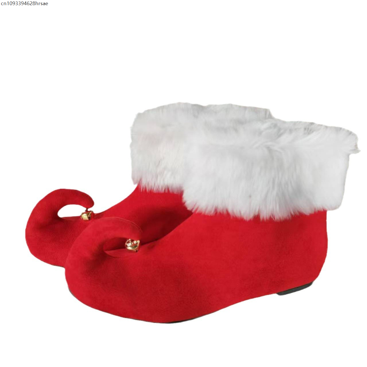 Christmas Suede Boots With Jin - Elf Costume Christmas 评论和价格