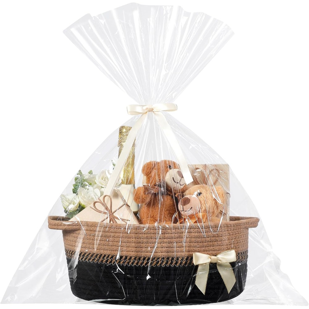 Woven Basket for Gift Empty wi - Gift Box Wrap Set 评论和价格