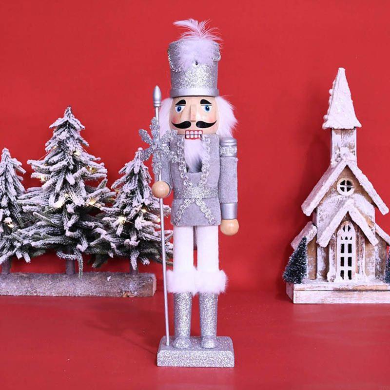L9NB Desktop Ornament Wooden N - Nutcracker Figurine 评论和价格
