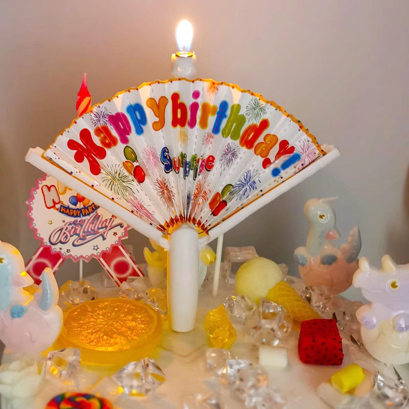 Vibrant Multi Color Automatic  - Holiday Candle Set 评论和价格