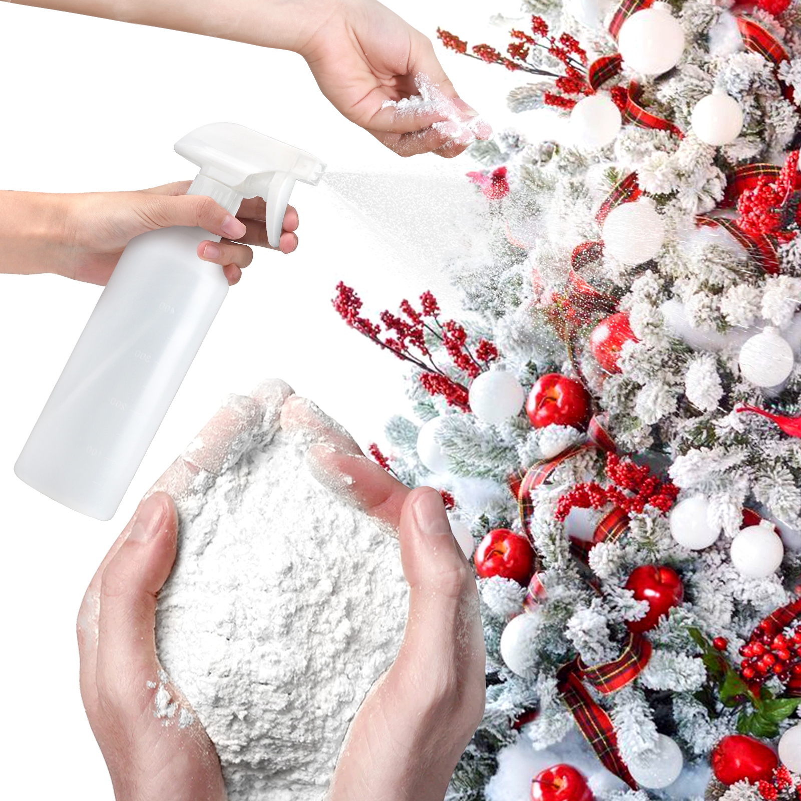 Artificial Fake Snow Flocking  - Christmas Wreath Fake 评论和价格
