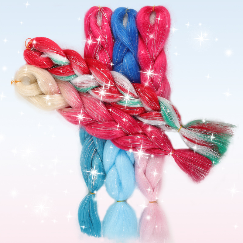Shiny Tinsel Rainbow Jumbo Bra - Tinsel Garland Decoration 评论和价格