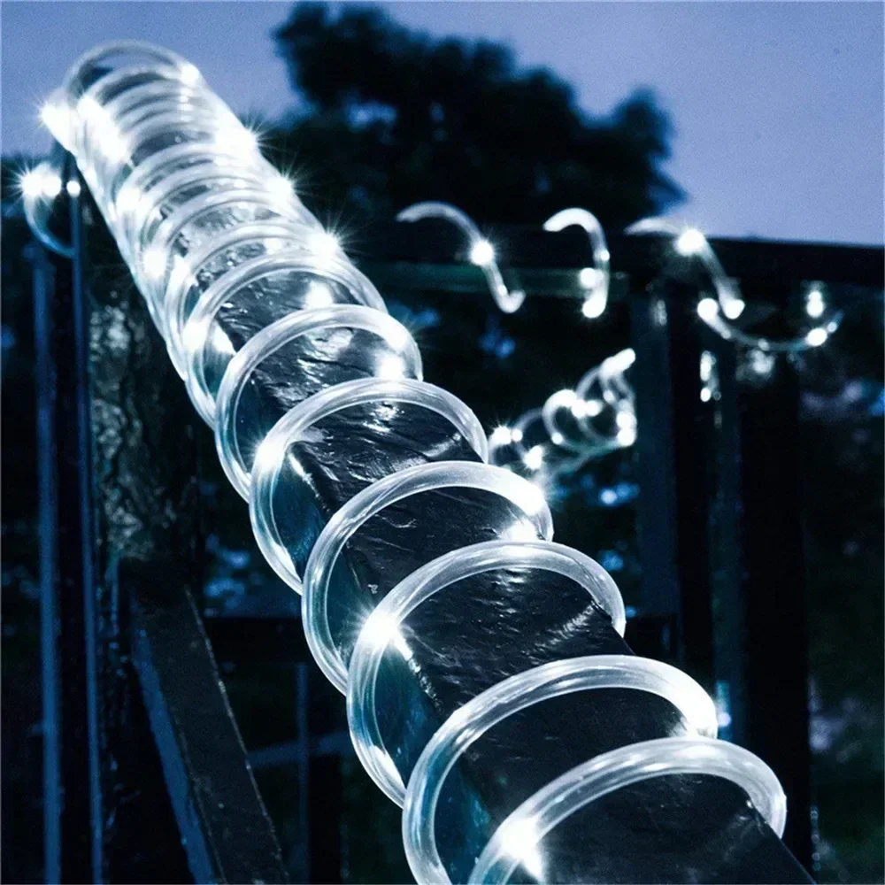 Solar Rope Lights Outdoor Blue - Led Fairy String Lights 评论和价格