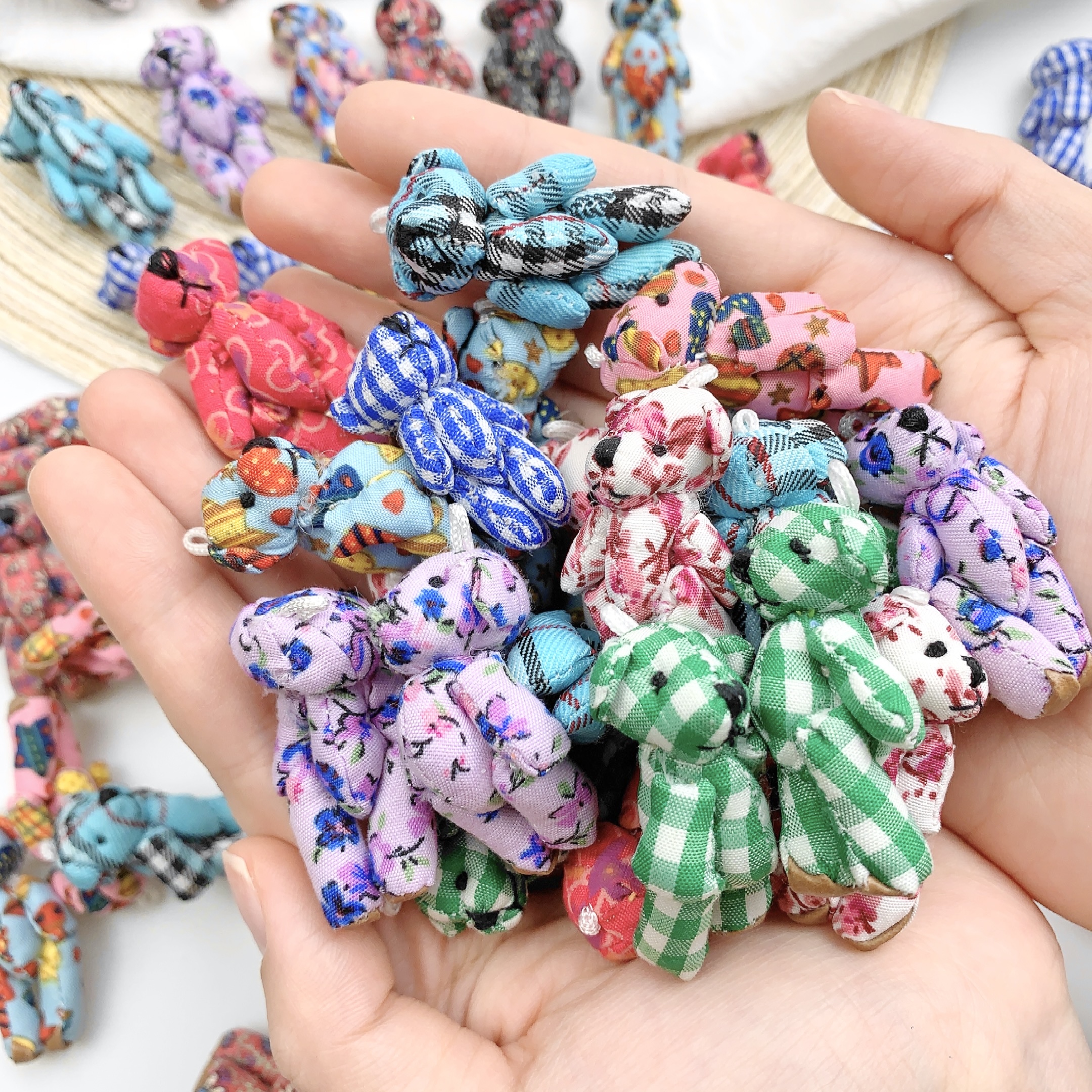 10pcs Mini Joint Bears Plush K - Christmas Throw Blanket 评论和价格