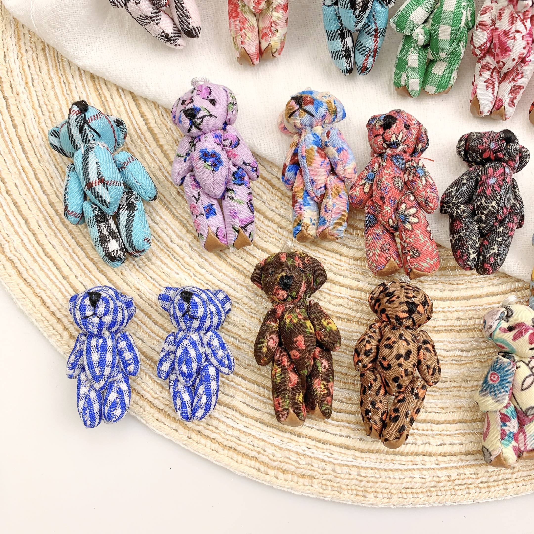10pcs Mini Joint Bears Plush K - Christmas Throw Blanket 评论和价格